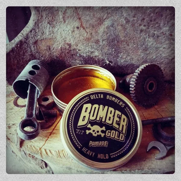 Gomina Shiner Gold pomade édition limitée Delta Bombers - Shiner Gold